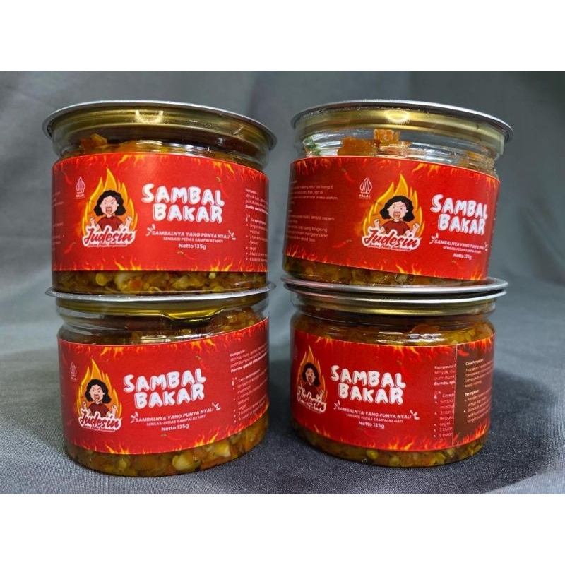 

Judesin Sambal Bakar bundling 4 (3original,1cumi/udang,)