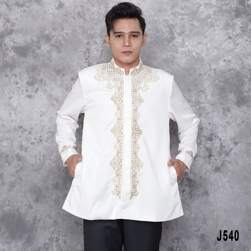 Jas Koko Bordir Salafy J540