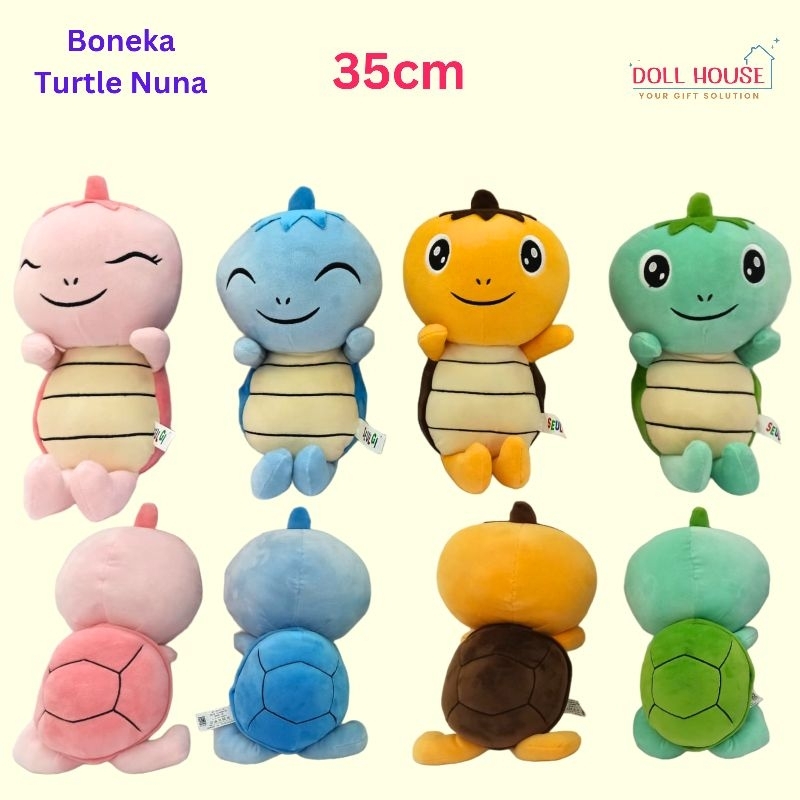 Boneka Kura Kura / Boneka Turtle / Boneka Kurakura / Boneka Kuya / Boneka Penyu / Boneka Turtle Nuna
