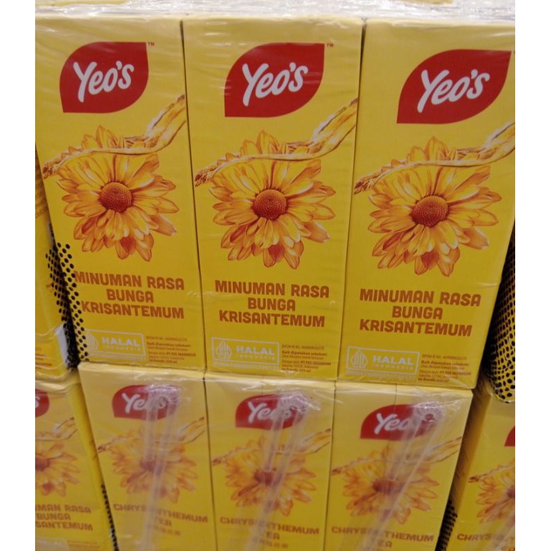 

Yeo's Minuman Rasa Bunga Krisantemum Isi 6 Perpack