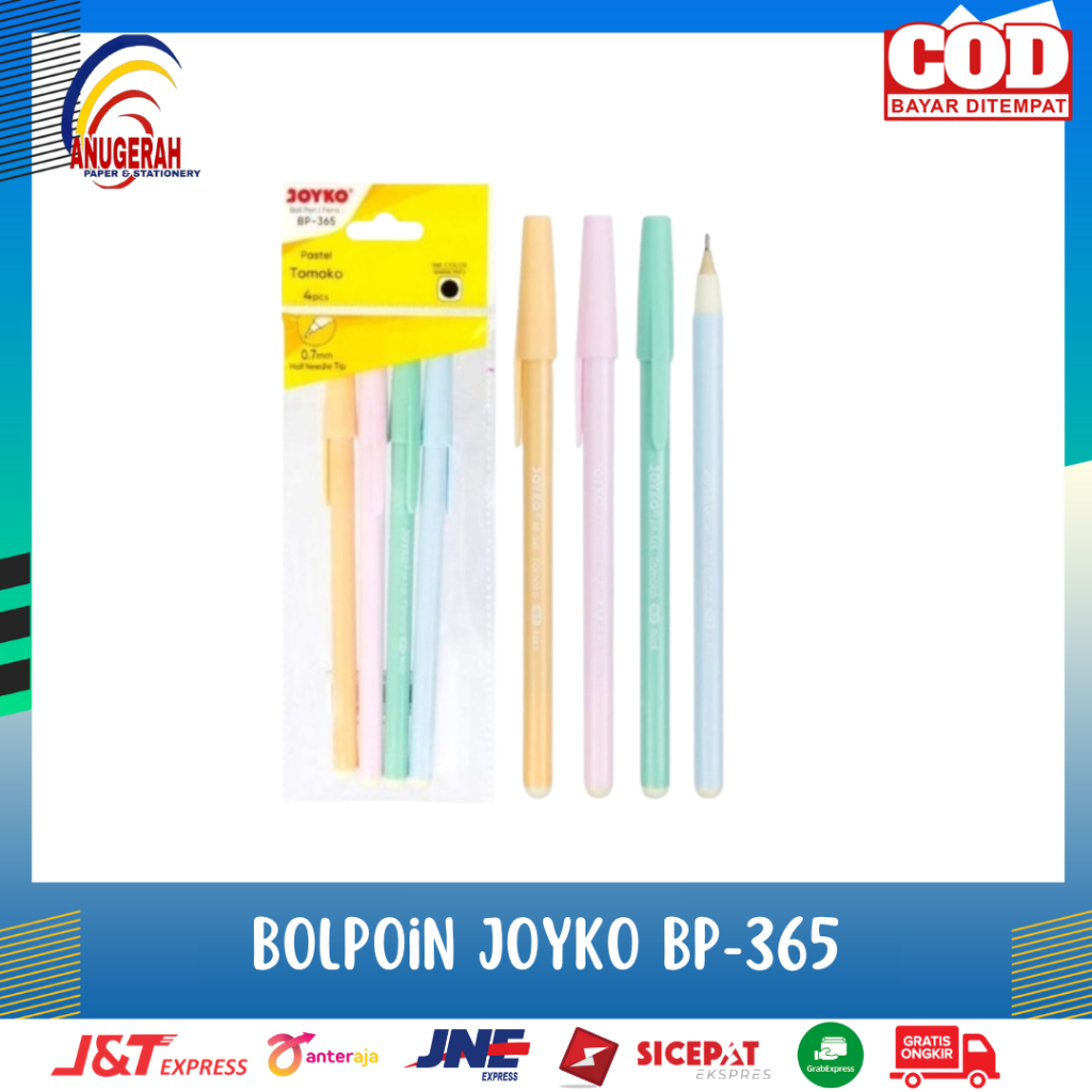

JOYKO BP-365 TOMOKO BOLP HITAM (SET)