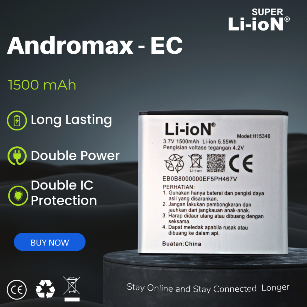 Li-ioN Baterai Smartfren Andromax EC