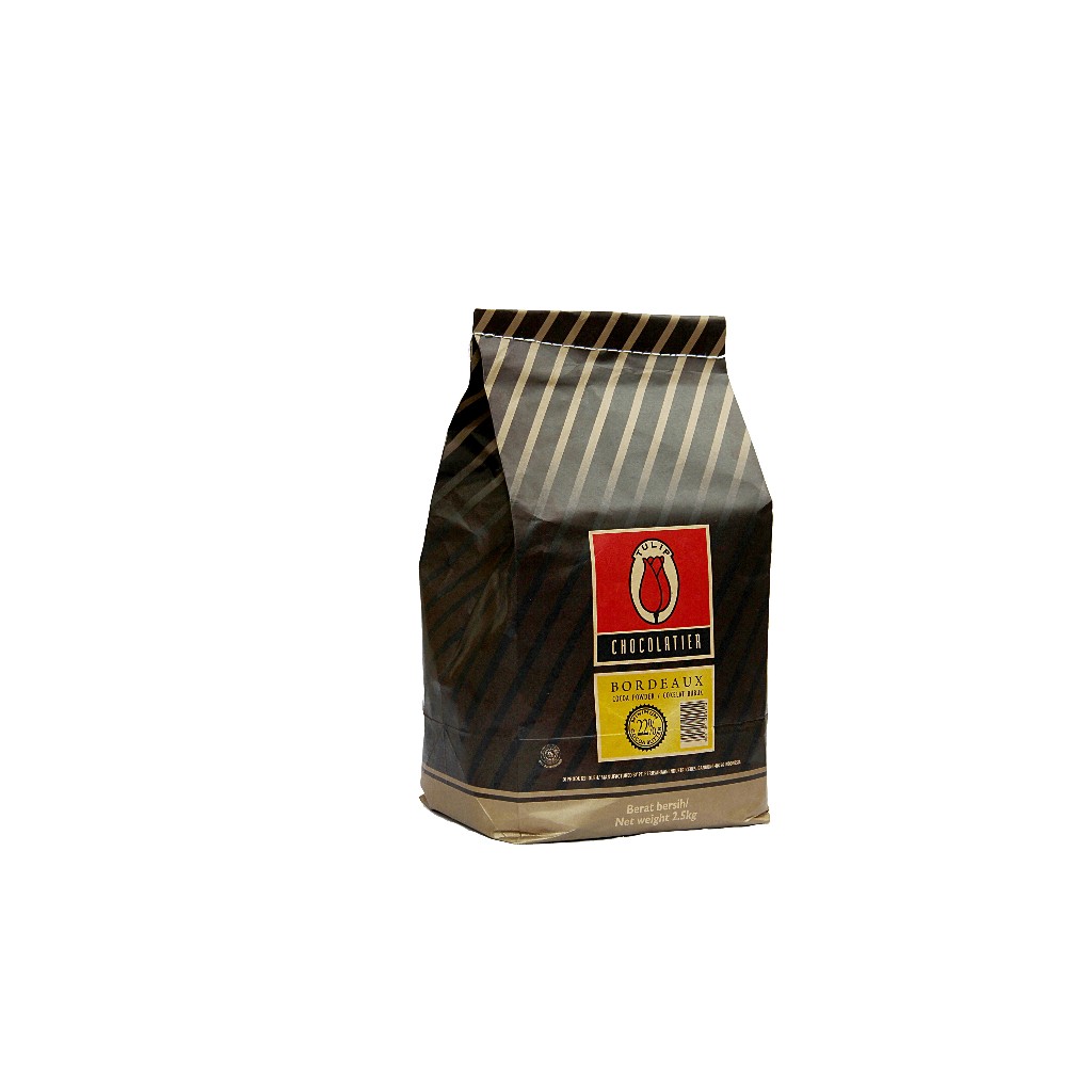 

Tulip Bordeaux Cocoa Powder Coklat Bubuk Cokelat - 2,5 Kg