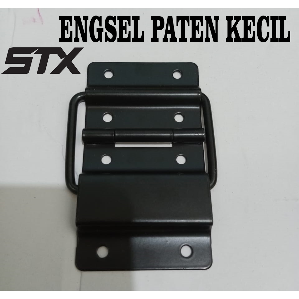 Engsel Hardcase Kecil Hitam STX Engsel Paten Kecil Aksesoris Hardcase Hitam STX Import
