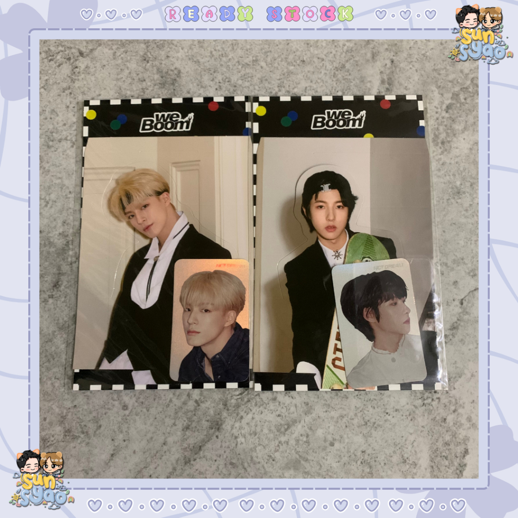 [READY STOCK] Holo We Boom Jeno & Renjun