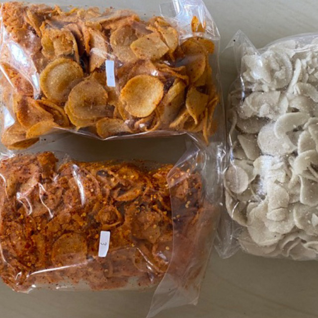 

KERIPIK MORING CIKRUH VIRAL /500gr EXTRA