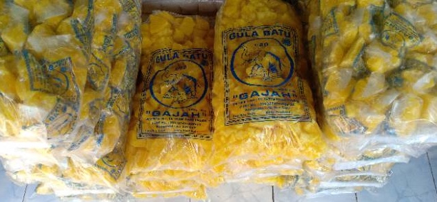 

ART R29F Gula batu khas cirebongula batu kuning isi 1kg