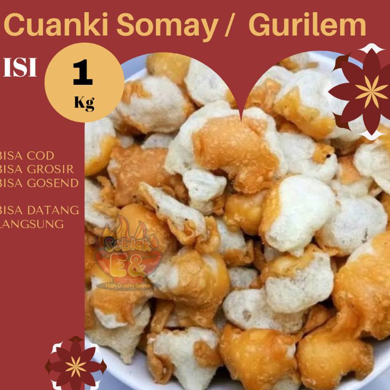 

ART W16Y BISA COD Cuanki somay mini 1 KG gurilem batagor cuankie toping baso aci seblak