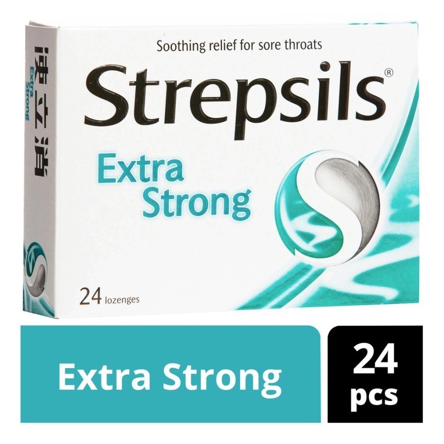 

Strepsils Lozenges Box - Extra Strong, 24s// Singapore
