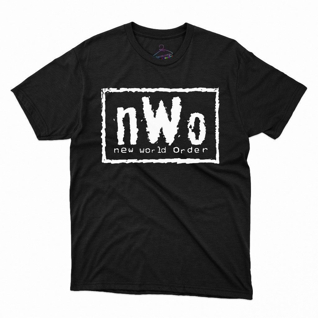 WW023 KAOS WWE KAOS DISTRO PREMIUM T-SHIRT NWO NEW WORLD ORDER