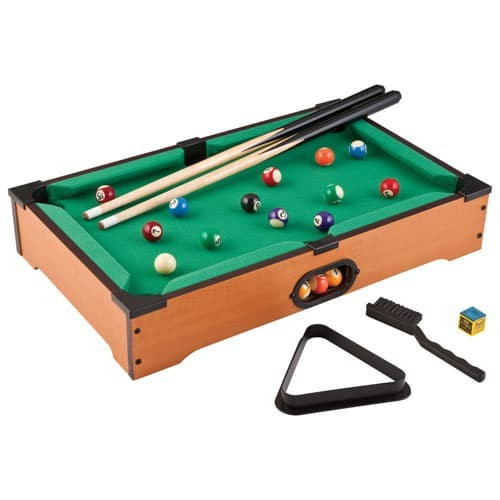 Mini Billiard Pool Table - Mainan Billiard Kayu Asli
