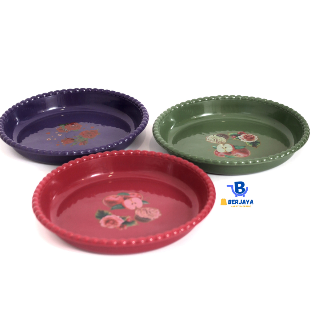 Tampah bulat 30 cm plastik tebal / Nampan plastik / Nampan Plastik Serbaguna / Tray