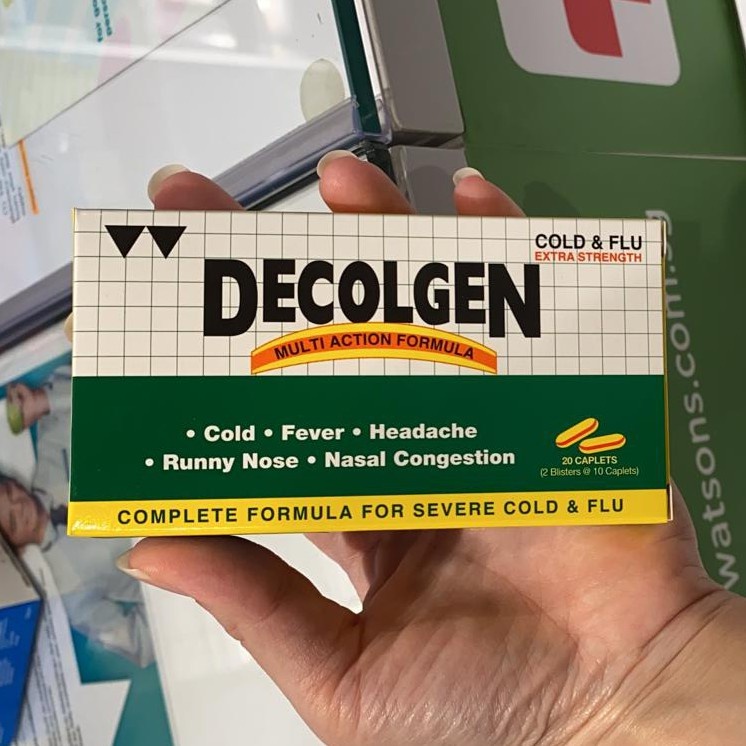DECOLGEN Cold & Flu Extra Strength, 20s (SINGAPORE)