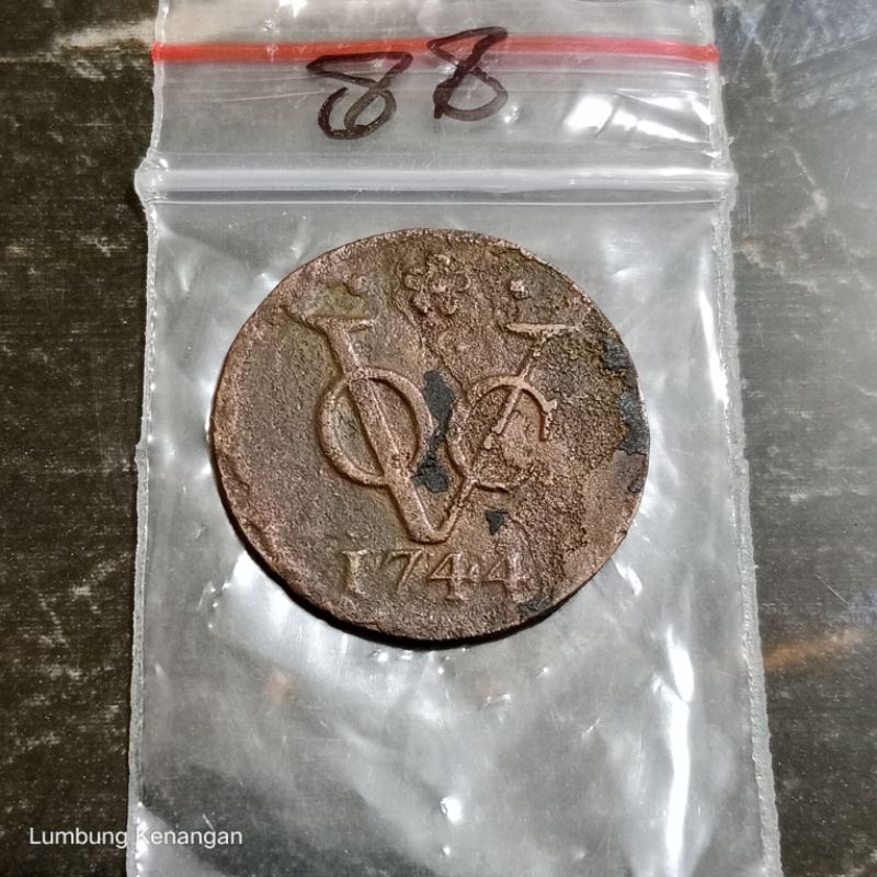 KVLK88 Koin VOC uang Jaman Belanda