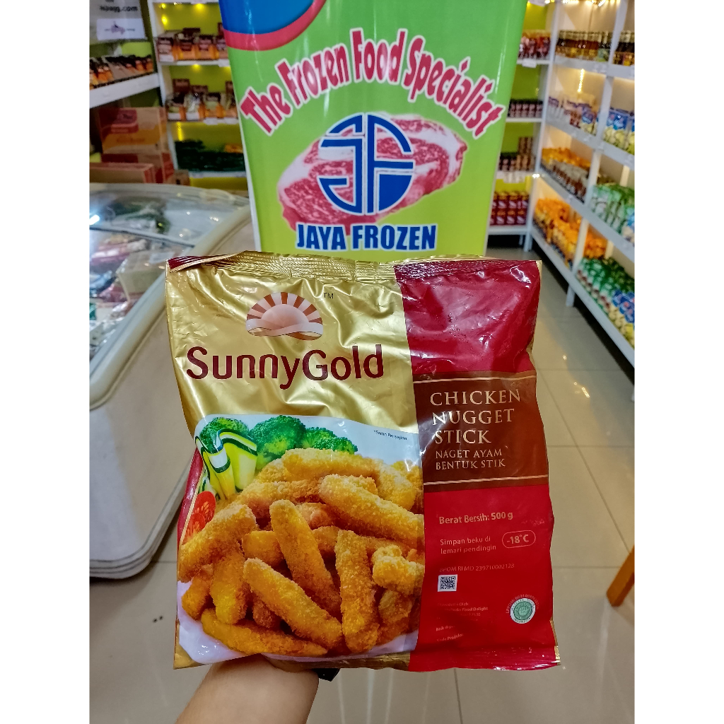 

SUNYGOLD CHIKEN NUGGET STIK 500GR