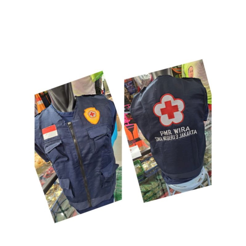 rompi navy PMR wira #pmr SMA smk