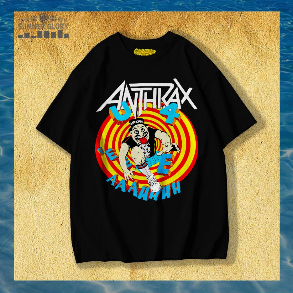 ANTHRAX T-SHIRT / KAOS BAND ANTHRAX