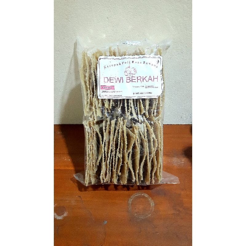 

Kerupuk Puli Jumbo Rasa Bawang Mentah 500 gram