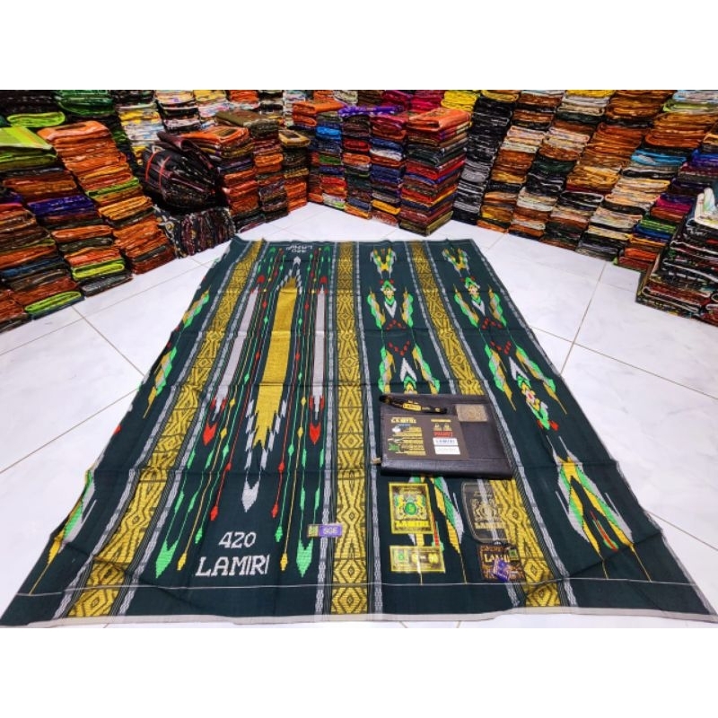 SARUNG LAMIRI SGE S90 SONGKET 420 JAHIT TENGAH BAYAR DI TEMPAT
