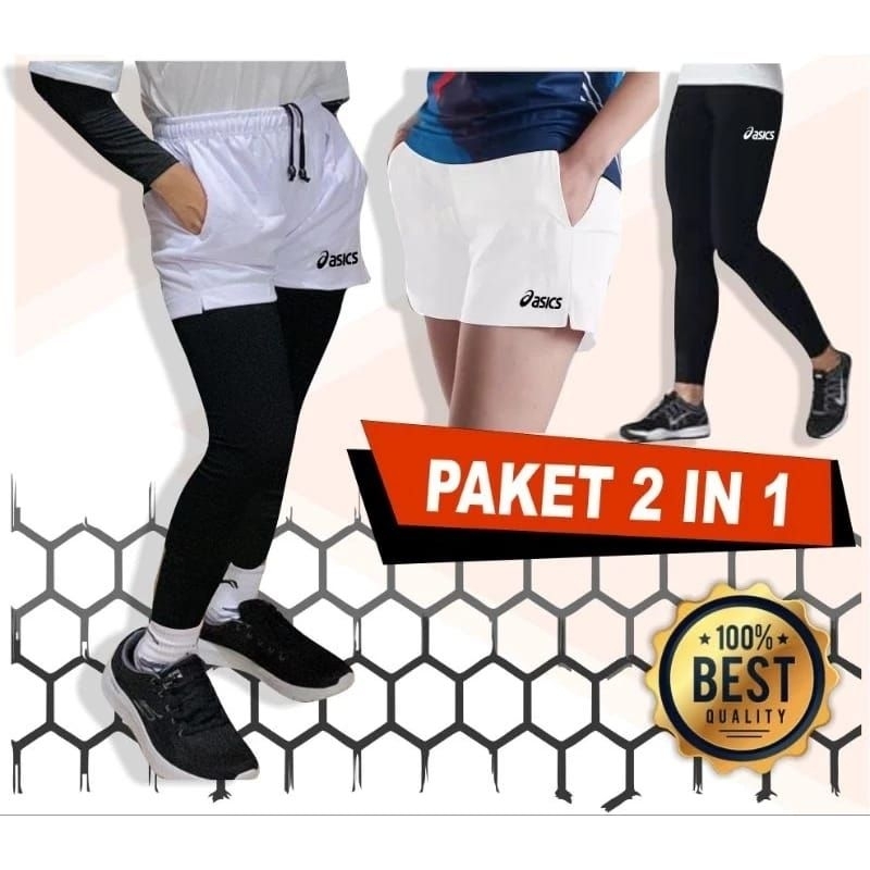 Paket hemat celana voli celana panjang legging voli wanita terbaru