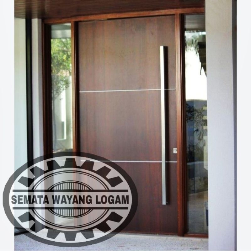 Handle Pintu Rumah Stainless Steel 80cm 60cm 45cm Gagang Pintu Mewah Tarikan Pintu Kupu Tarung Pegan