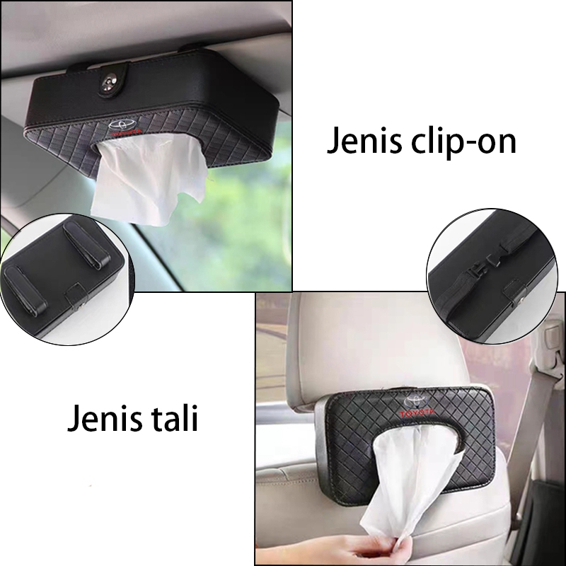 BESTPROMO LargeTempat Tisu Mobil Logo tempat tissue mobil Kotak tisu mobil avanza Tempat Tisu Mobil