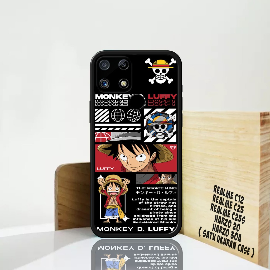 Case Realme C12 C25 C25S - Casing Hp Realme C12 C25 C25S - ( ONE PIECE AESTHETIC ) - Case Hp - Casin