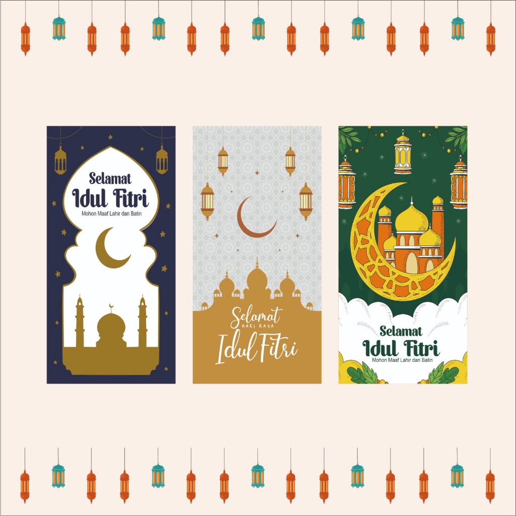 

( isi 10 pcs) Amplop Lebaran Aesthethic Unik Premium Tema Masjid Terbaru 01