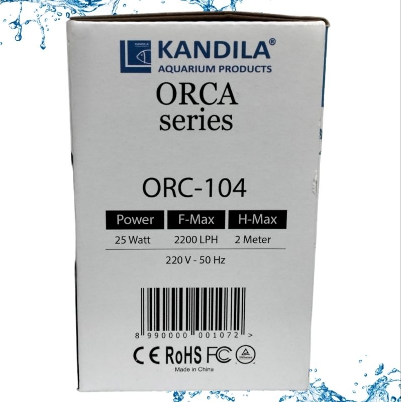 KANDILA PRO ORCA ORC 104 POMPA KOLAM AQUARIUM HIDROPONIK