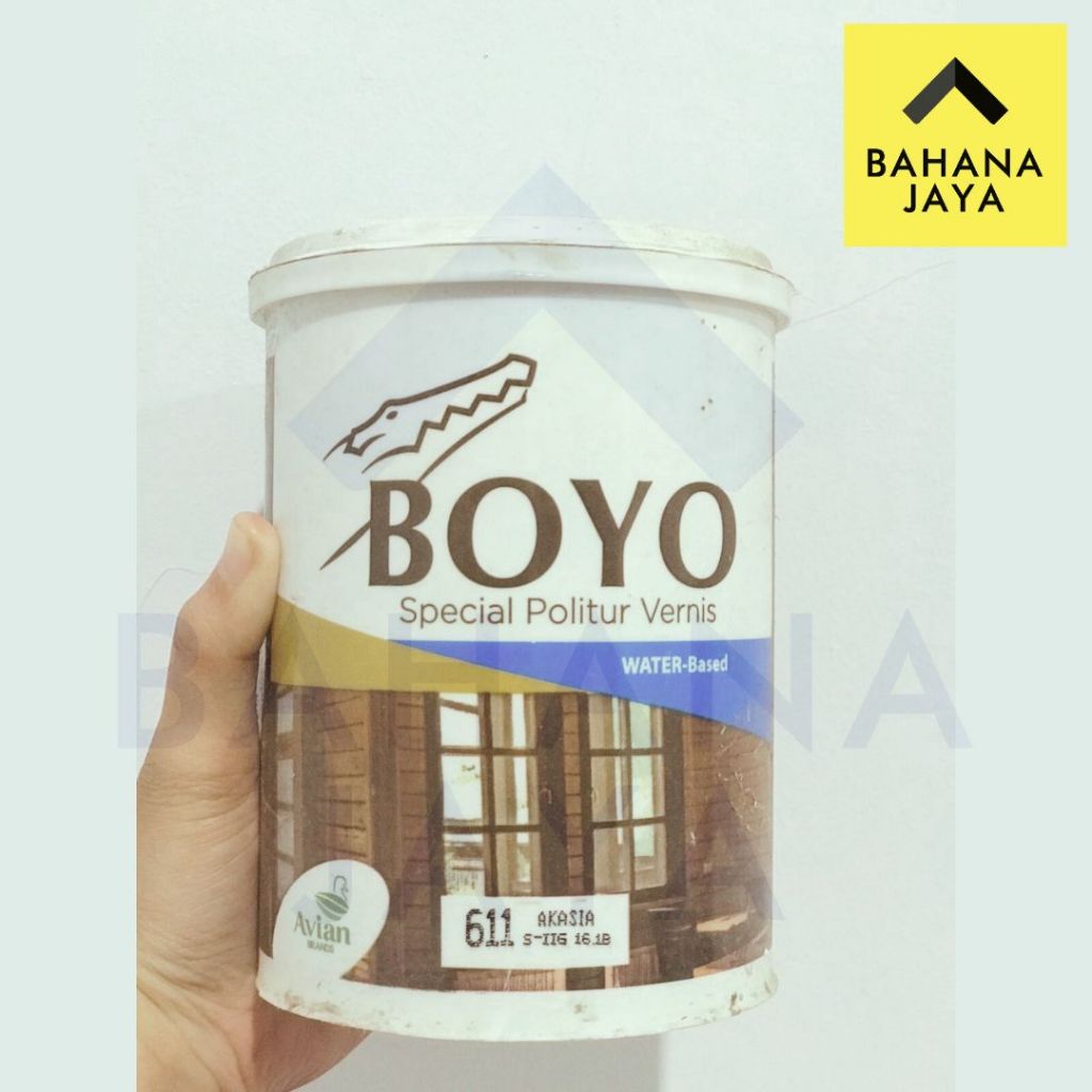 BOYO / SPECIAL POLITUR VERNIS WATER BASED - READY MANADO