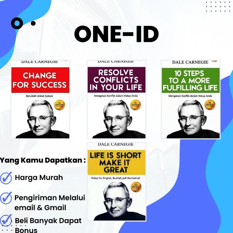 

Paket Lengkap Dale Carnegie Mindset Menuju Hidup Yang Lebih Baik