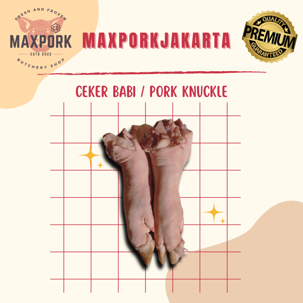 

Ceker Babi / Pork Trotter 1 pcs
