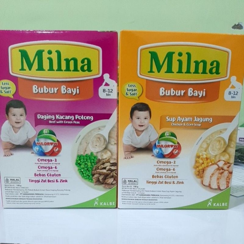 MILNA BUBUR BAYI 8-12 BULAN