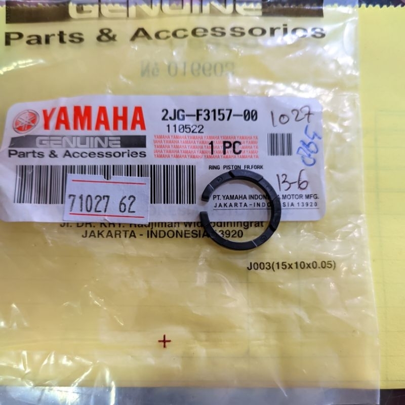 Reng Ring Sulingan Shock Depan Yamaha Alfa Vega Jupiter Mio 2JG-F3157-00