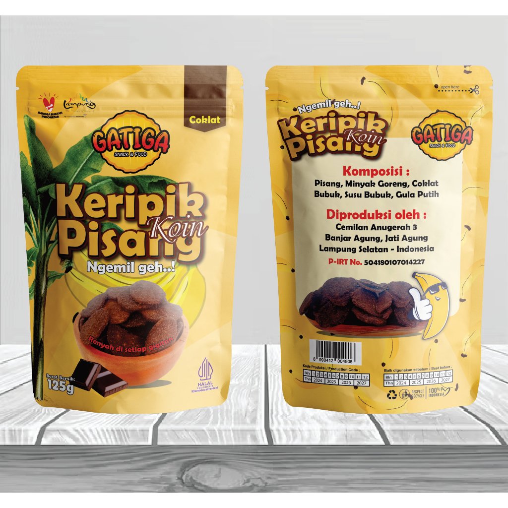 Cetak kemasan Standing Pouch Custom Ziplock Alumunium Foil