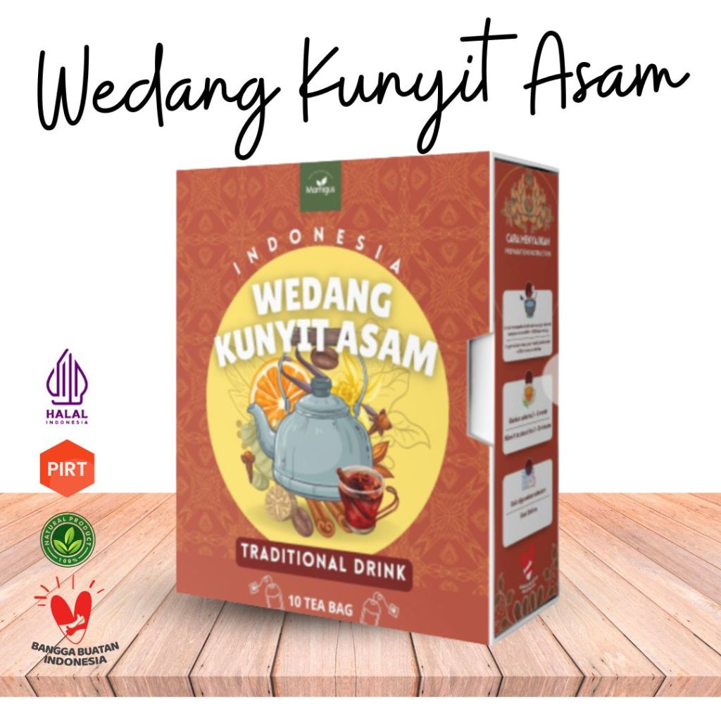 

WEDANG KUNYIT ASAM CELUP 10pcs