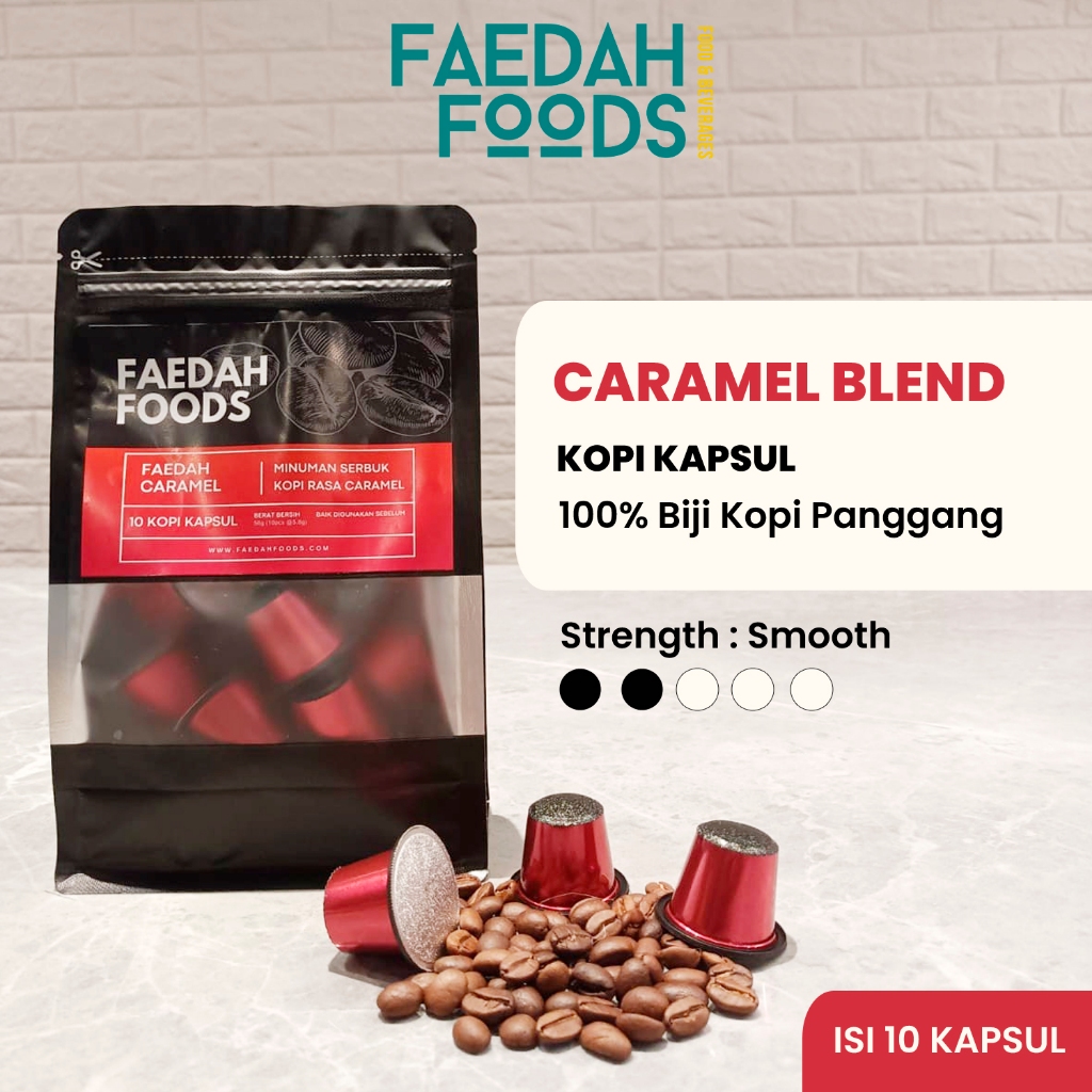 

Kopi Kapsul - Caramel Blend Coffee Capsule | Kapsul Nespresso