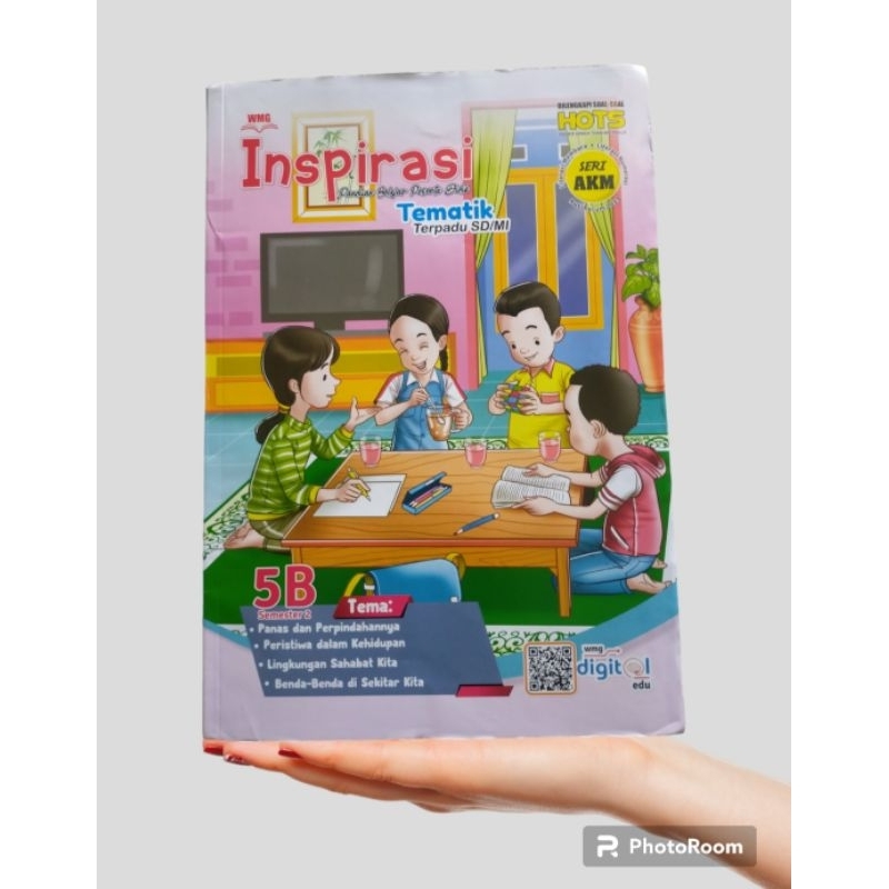 buku LKS inspirasi gabungan kurikulum k13 untuk SD/mi kelas 5 semester 2 penerbit wmg
