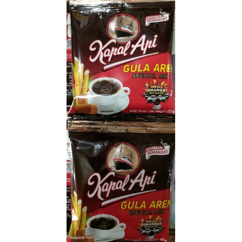 

Kapal Api Gula Aren special mix 23gr ED 14 Sept 24