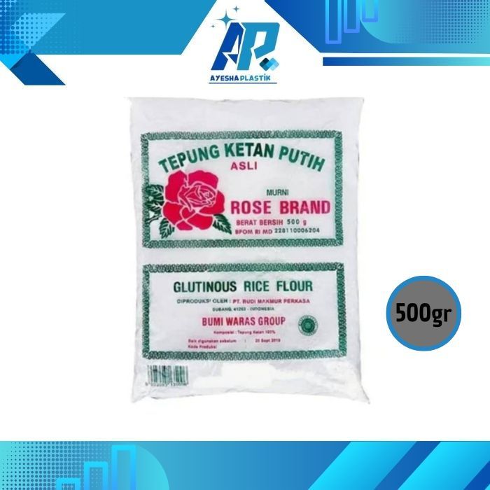 

TEPUNG KETAN ROSE BRAND 500 GRAM