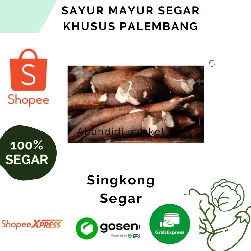

singkong, ubi kayu