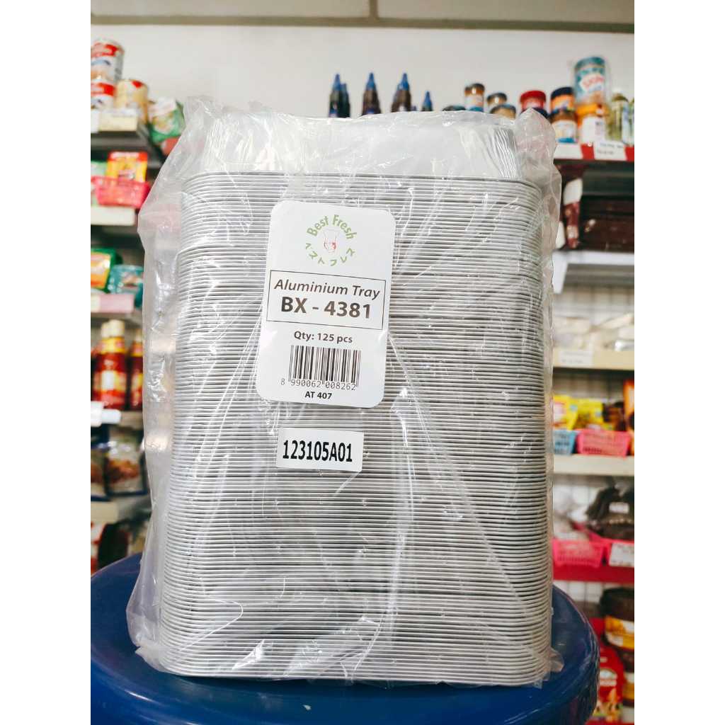 ALUMUNIUM TRAY (BX -4381)+TUTUP