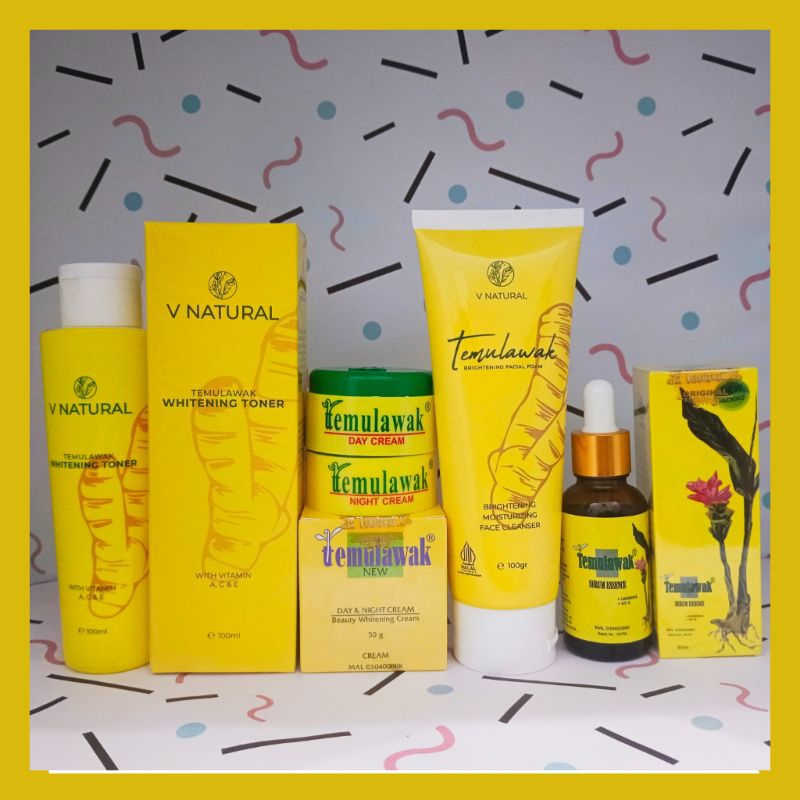 ❤️temulawak_original❤️Paket Temulawak Kulit Normal  Asli Original 100%