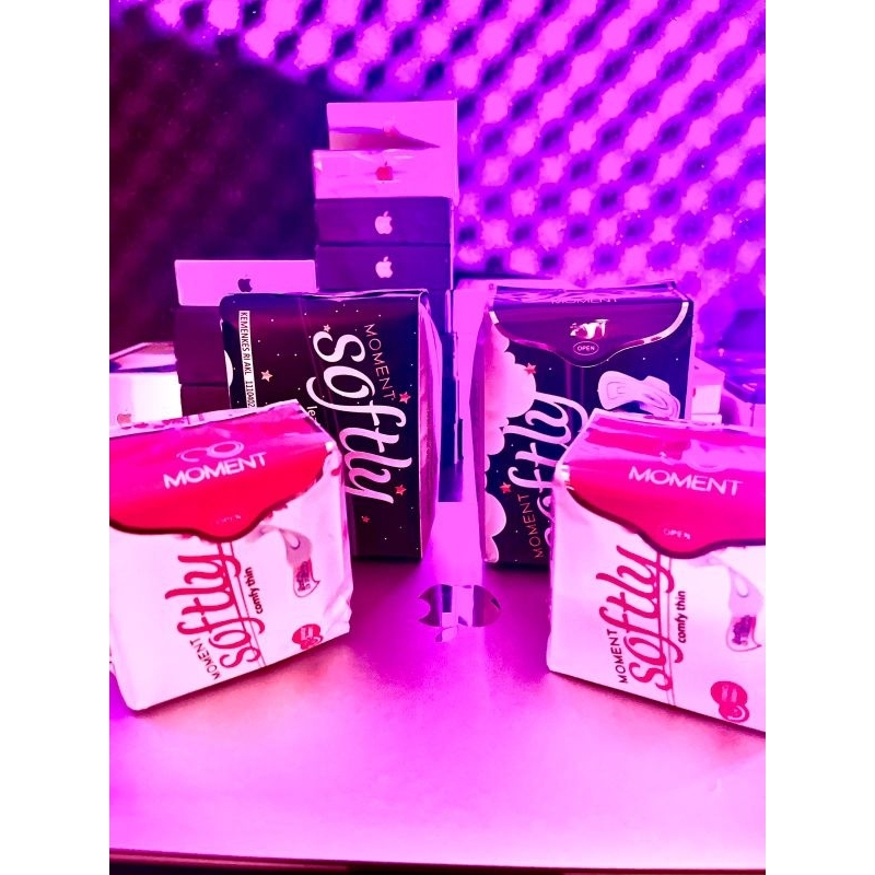 HARGA RESMI!! 8 PACK MERU  MOMENT SOFTLY PANTYLINER