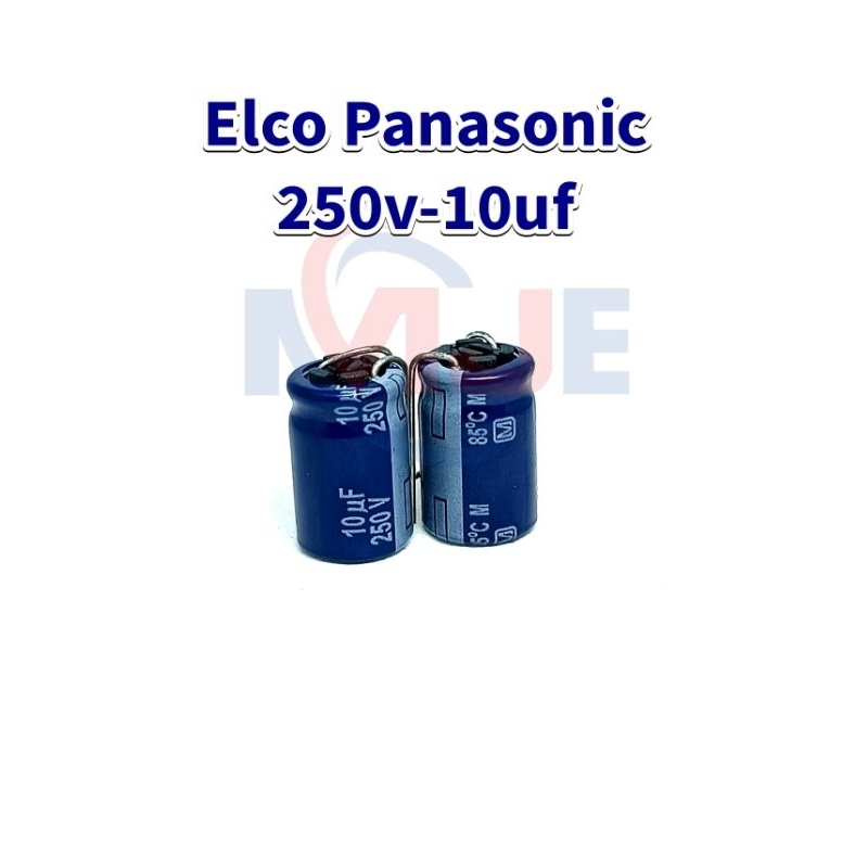 ELCO 10uf 250v PANASONIC