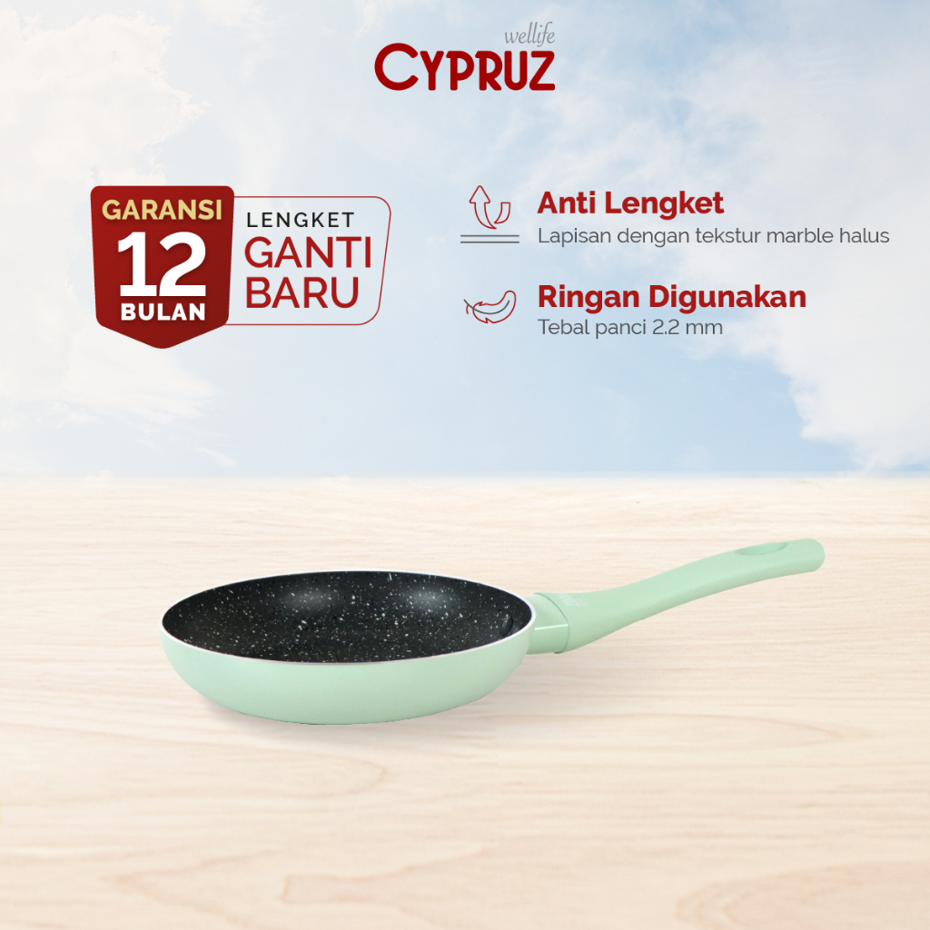 Cypruz Wajan Penggorengan Anti Lengket Fry Pan Featherlight Series