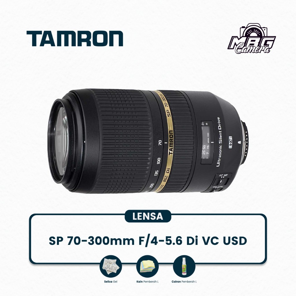 LENSA TELE NIKON 70-300MM VC SUPER BOKEH TAJAM 70-300mm F/4-5.6 DI VC USD (FOR NIKON DSLR) BUKAN LEN
