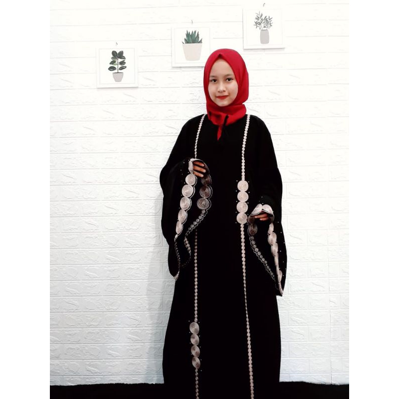 ABAYA LENGAN LONCENG/ABAYA BONANZA/ABAYA JETBLACK/ABAYA SHOLAT PREMIUM/ABAYA SHOLAT BONANZA/MUKENA S