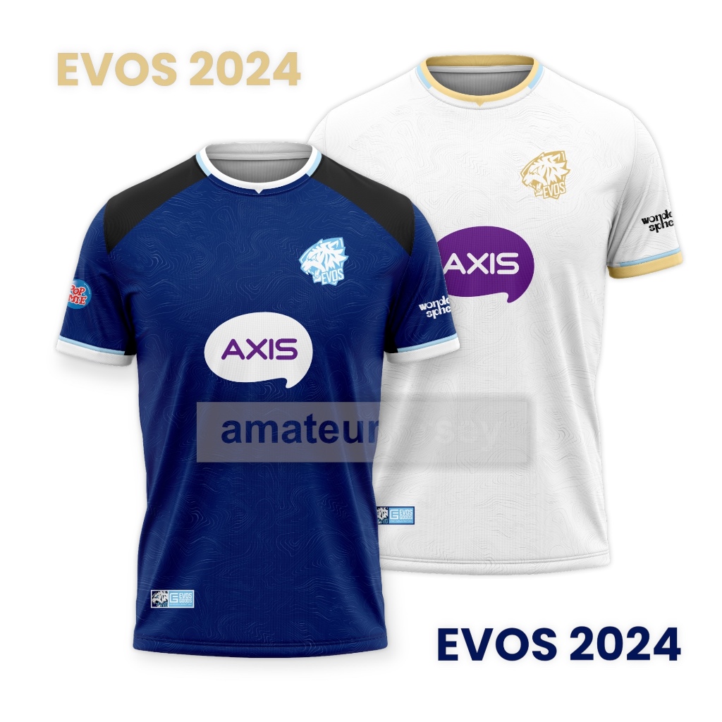 EVOS 2024 Pro Jersey HOME / AWAY (Custom Nickname)