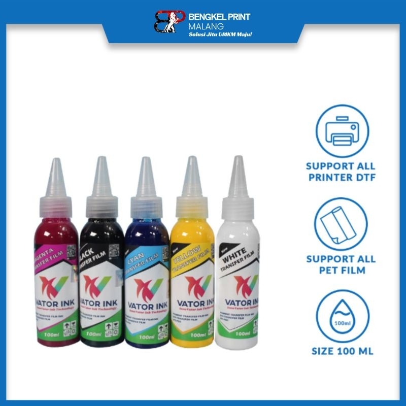 Tinta Vator Ink Khusus for DTF 100ml